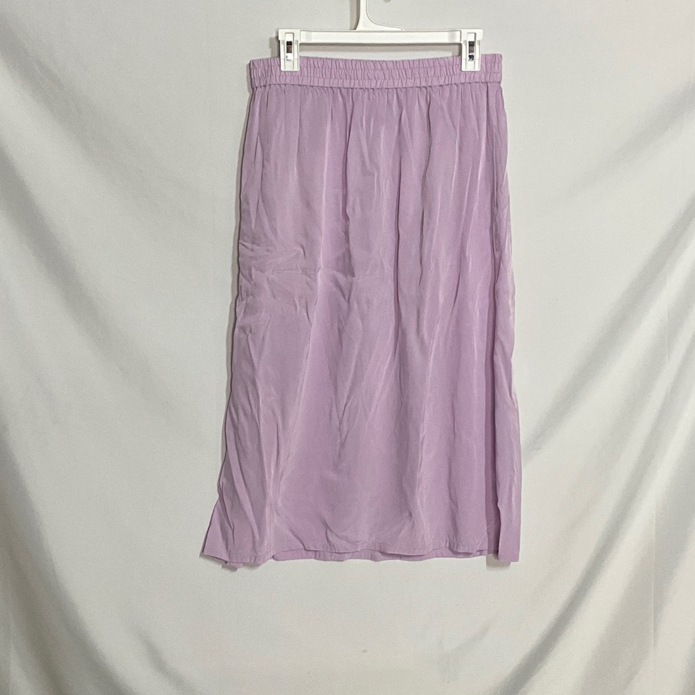 Universal Standard Lilac Midi Skirt